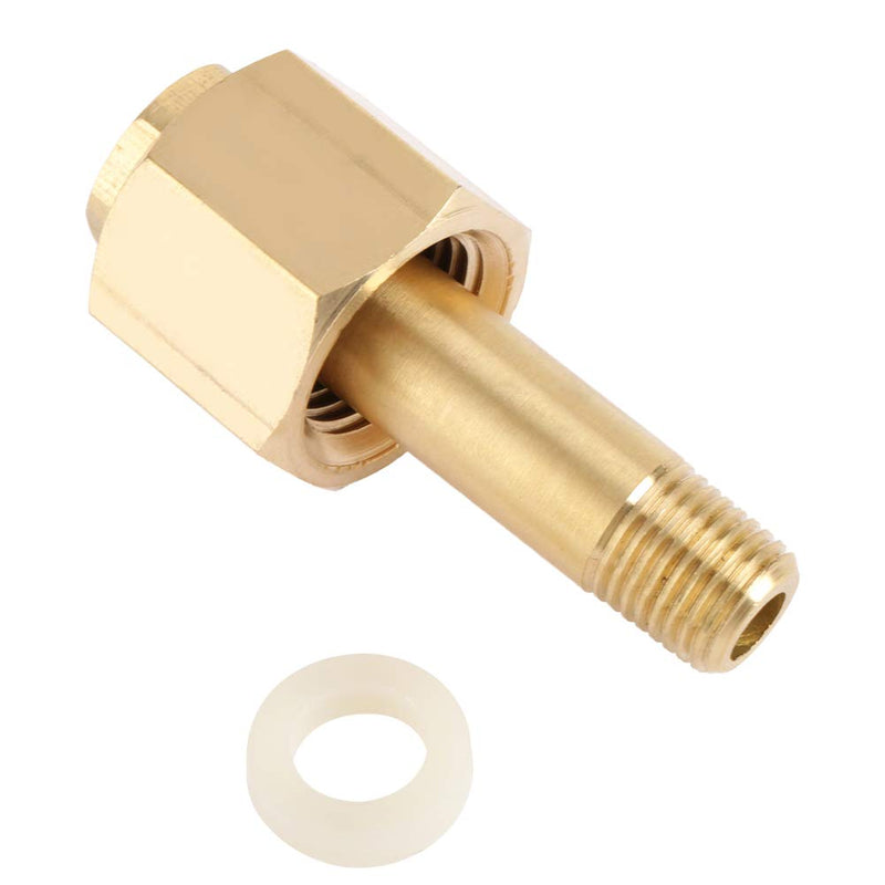 [Australia - AusPower] - CGA 320 Regulator Inlet Nut & Nipple with Washer 