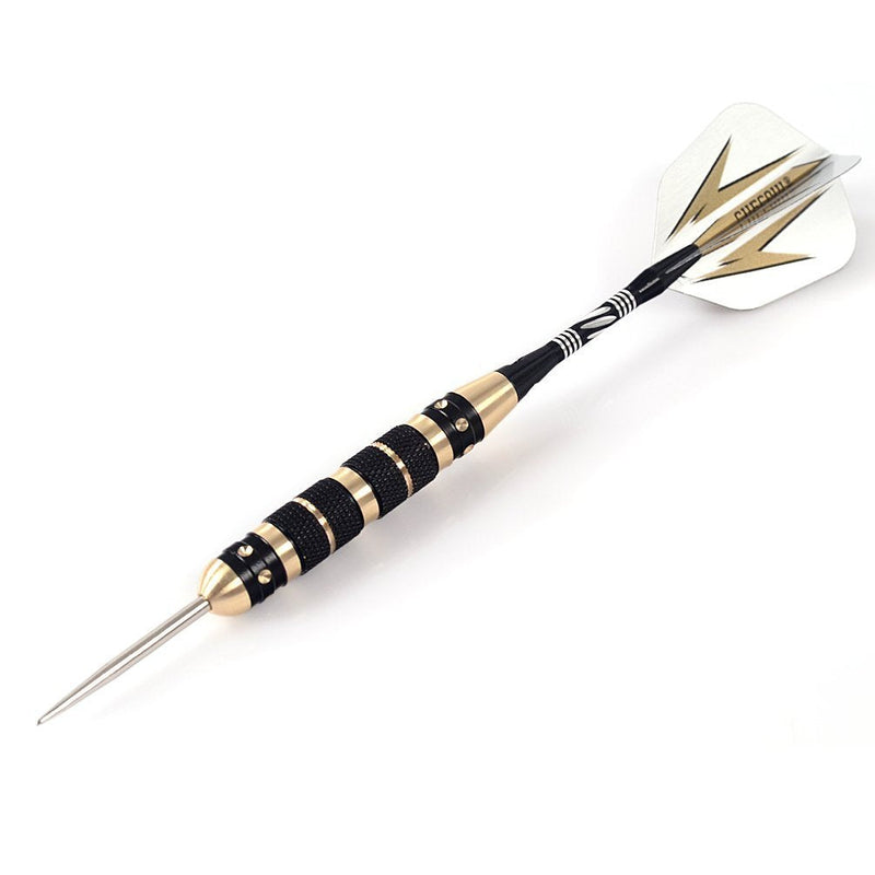 [Australia - AusPower] - CUESOUL 20/23/26 Grams Steel Tip Darts - Black Coating Brass Barrels 20 Grams 