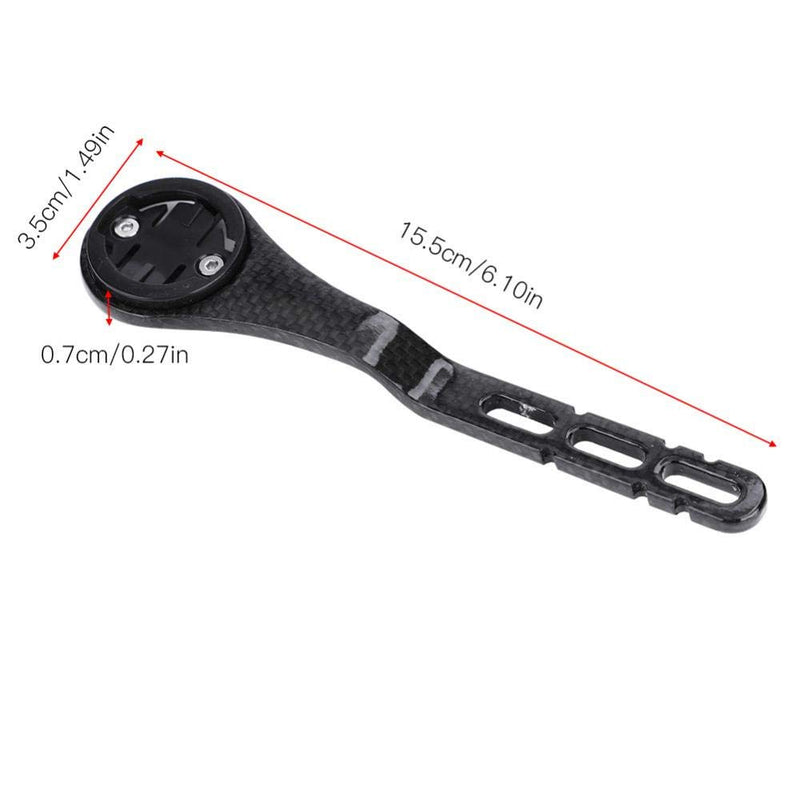[Australia - AusPower] - VGEBY Bike Computer Mount, Carbon Fiber GPS Odometer Handlebar Holder Extension Mount for Garmin Bryton 