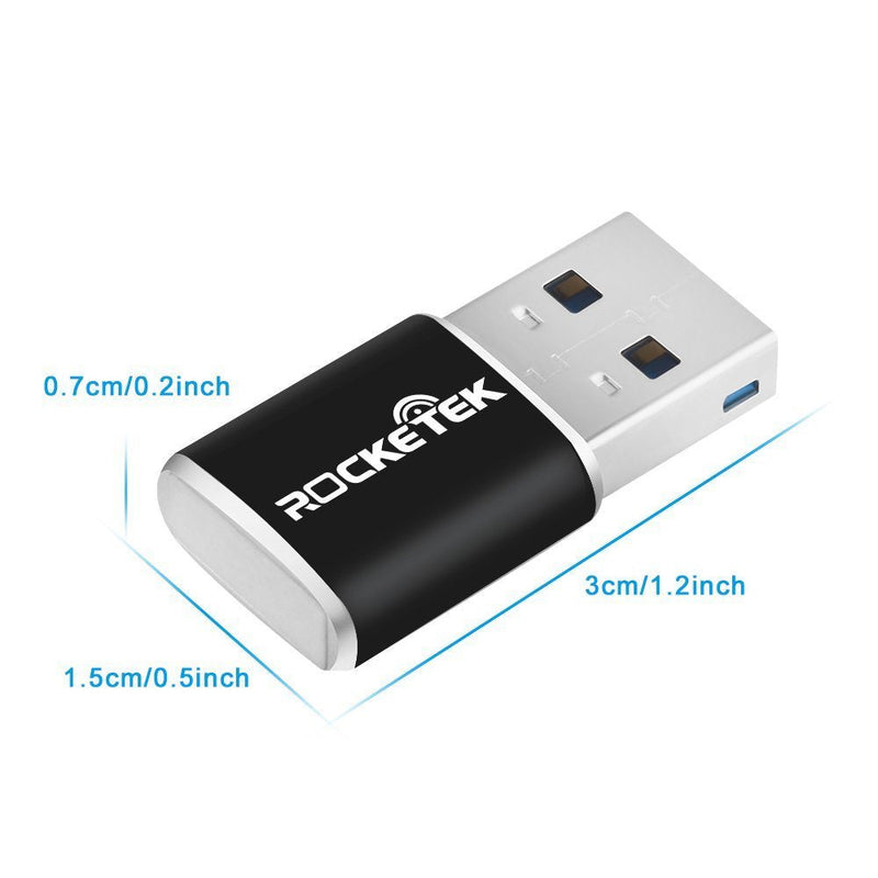 [Australia - AusPower] - Rocketek Aluminum USB 3.0 Portable Memory Card Reader Adapter for Micro SD Card/TF Card Reader Adapter 