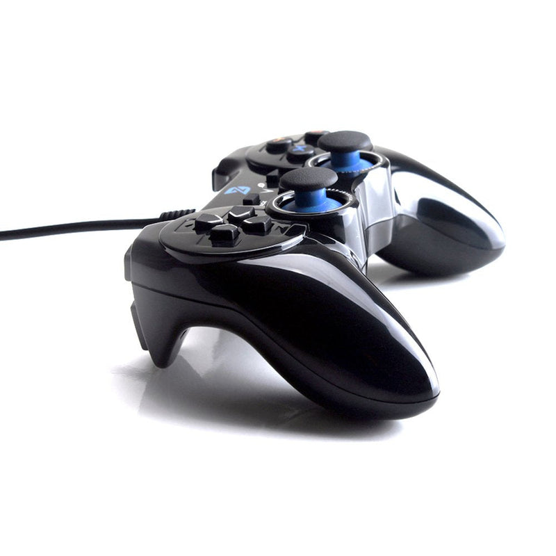 [Australia - AusPower] - ZD-V+ USB Wired Gaming Controller Gamepad For PC/Laptop Computer(Windows XP/7/8/10/11) & PS3 & Android & Steam - [Black] 