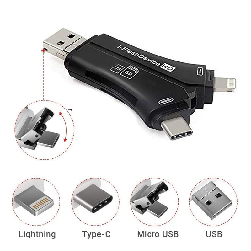 [Australia - AusPower] - Game & Trail Camera SD Card Reader Viewer, Hunting Deer Camera Micro SD Memory Card Reader, Sports Action Camera & IP Camera SD Card Reader Viewer for Smart Cell Phone 