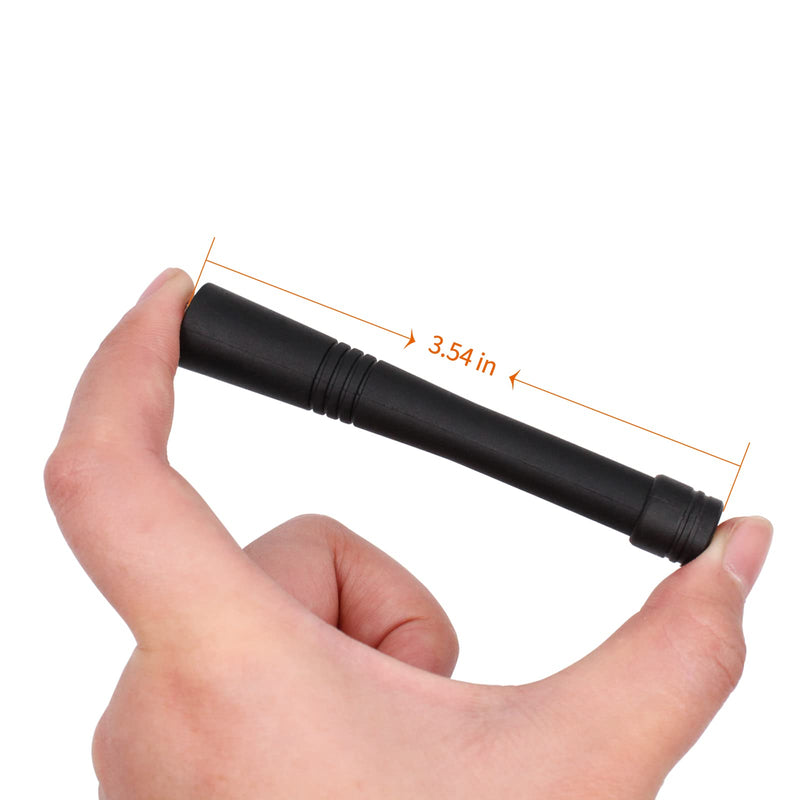 [Australia - AusPower] - HAD9742A VHF Stubby Antenna Compatible for Motorola CP200D CP200 HT750 HT1250 HT1550 GP3688 GP340 EX560 PRO5150 PRO7150 P110 P1225 PR400 146-174 MHz (3 Pack) 