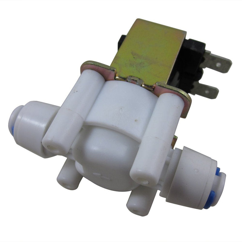 [Australia - AusPower] - SENSTREE DC 12V 1/4" Solenoid Valve, N/C Normally Closed Inlet Water Solenoid Valve with Quick Connect 