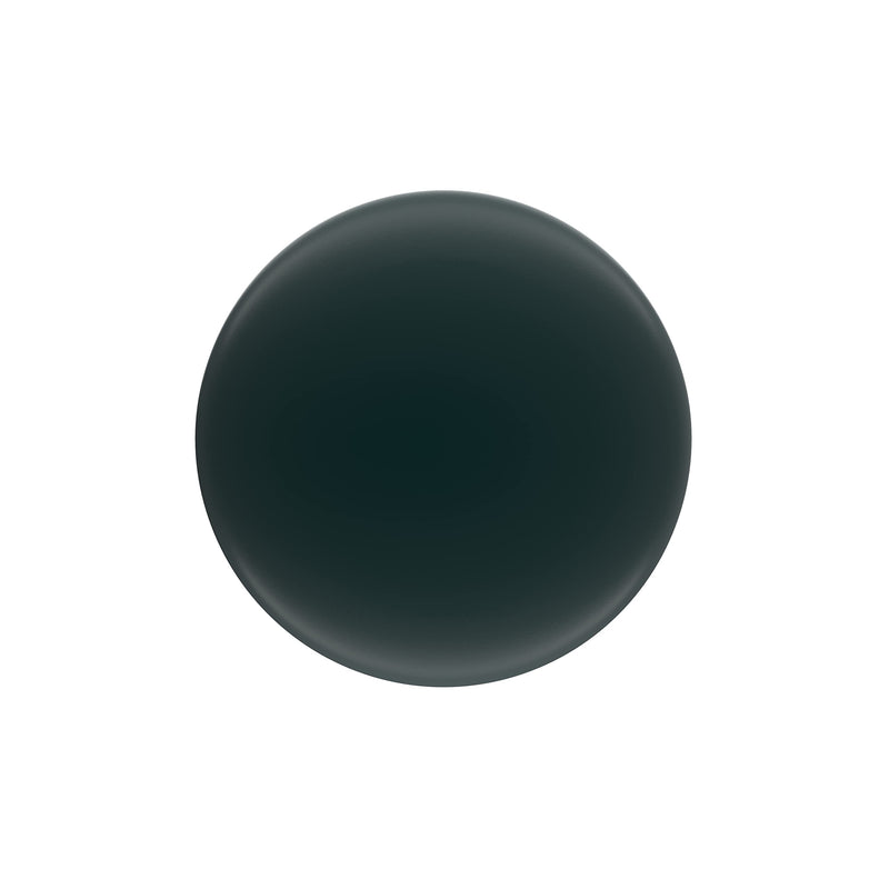 [Australia - AusPower] - Amerock | Cabinet Knob | Matte Black | 1-1/4 inch (32 mm) Diameter | Riva | 1 Pack | Drawer Knob | Cabinet Hardware 