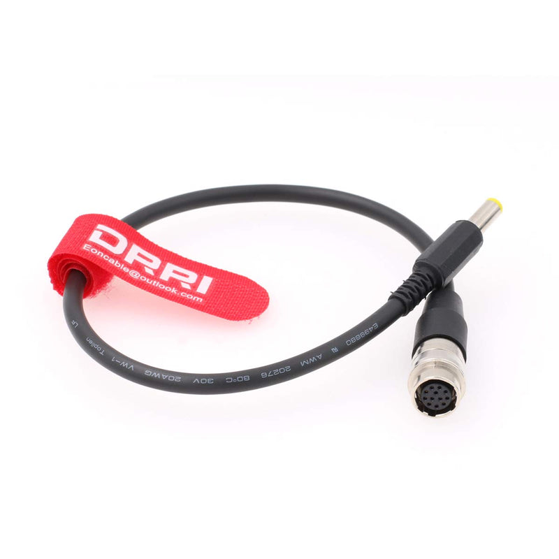 [Australia - AusPower] - DRRI DC 12v Male to 12 Pin Hirose Cable GH4 Power B4 2/3" Fujinon Nikon Lens 