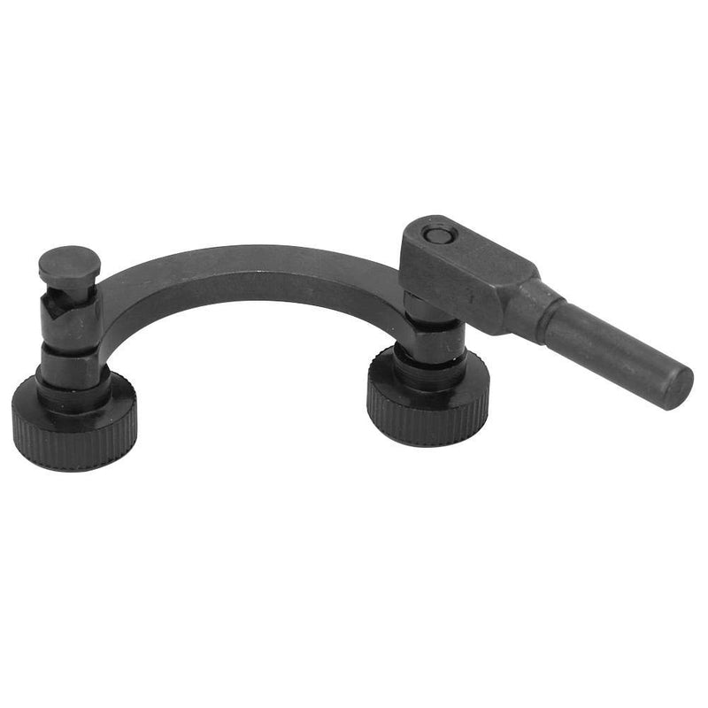 [Australia - AusPower] - Dial Indicator Holder, Hard Steel Durable Half Round Combination for Connection with Dial Gauges Test Dial Indicator Arc Holder 