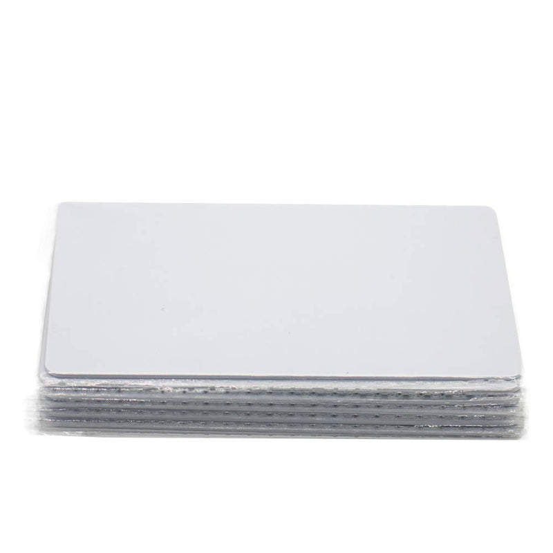 [Australia - AusPower] - Gialer 100 Pack MIFARE 1 Classic 1K Compatible RFID Smart Intelligent Cards 13.56MHz 14443A Plastic Blank White Card Hotel Key Cards Access Control Card Printable on Most Card Printers CR80 3 3/8" x 2 1/8" 100pcs 