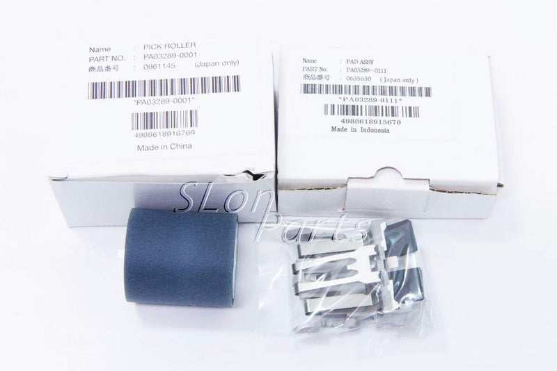 [Australia - AusPower] - YANZEO Scanner Pick Roller and Pad Assy PA03289-0001 PA03289-0111 Compatible with fi-6010N 6000NS fi-5120C fi-5220 fI-4220 