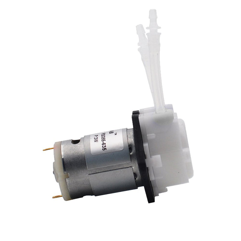 [Australia - AusPower] - INTLLAB 12V DC DIY Peristaltic Liquid Pump Dosing Pump for Aquarium Lab Analytical 2mm ID x 4mm OD 5~40 mL/min (2mm ID x 4mm OD ) 