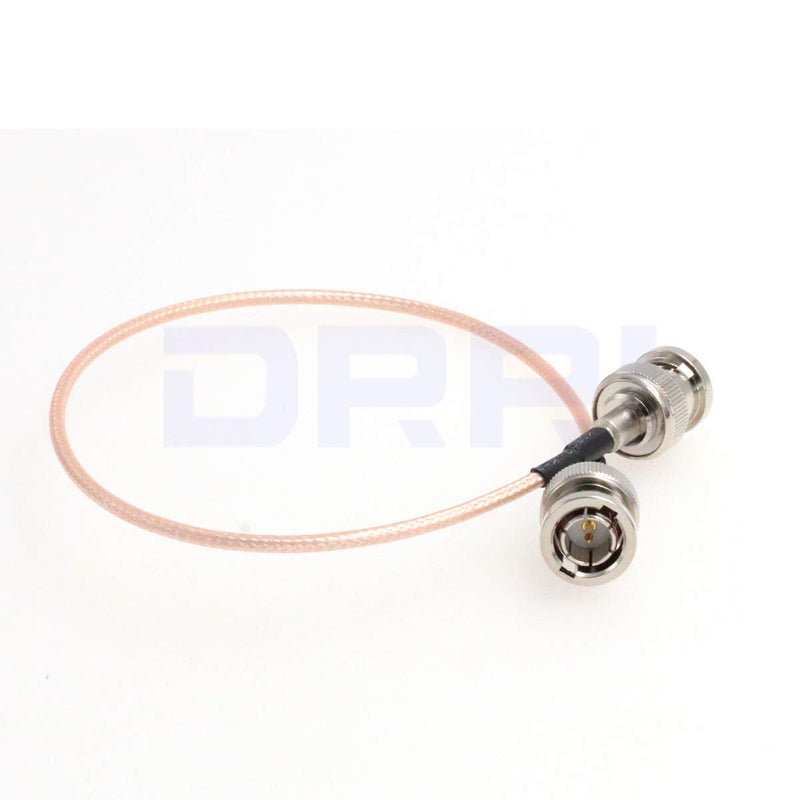 [Australia - AusPower] - DRRI BNC Male to BNC Male 3G HD SDI 4K Video Coax Cable for FS5 to Atomos Shogun Inferno (30CM) 30CM 