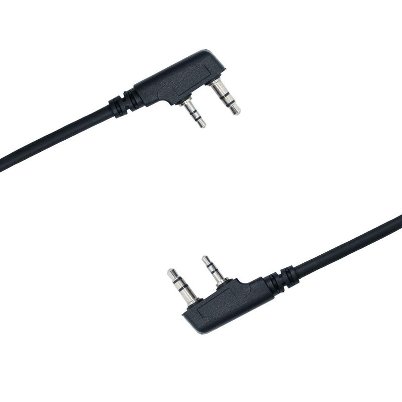 [Australia - AusPower] - Caroo Tactical Throat Mic Headset Earpiece with with U94 Tactical PTT Compatible for Baofeng UV-5R BF-888S BF-F8HP BF-F9 UV-82 UV-82HP UV-82C Kenwood Walkie Talkies 2 Way Radio 