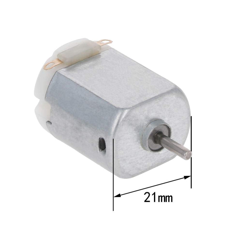 [Australia - AusPower] - Fielect 15Pcs DC Motor 3V 20400RMP Mini Electric Motor Round Shaft Miniature Micro Motors for RC Boat DIY Airplane Toys Model DIY Hobby 