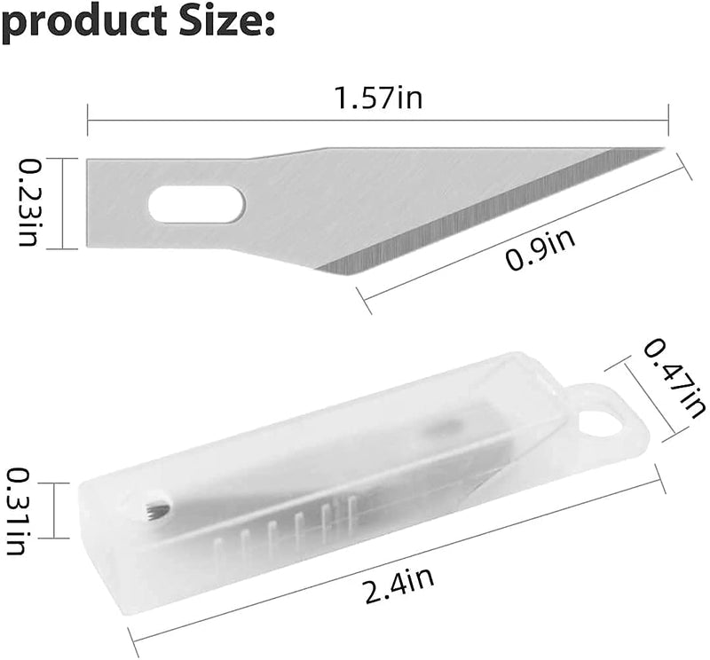 [Australia - AusPower] - DIYSELF Precision Hobby Knife Upgrade Cutting Mat Carving Craft Knife Exacto Knife Utility Knife 