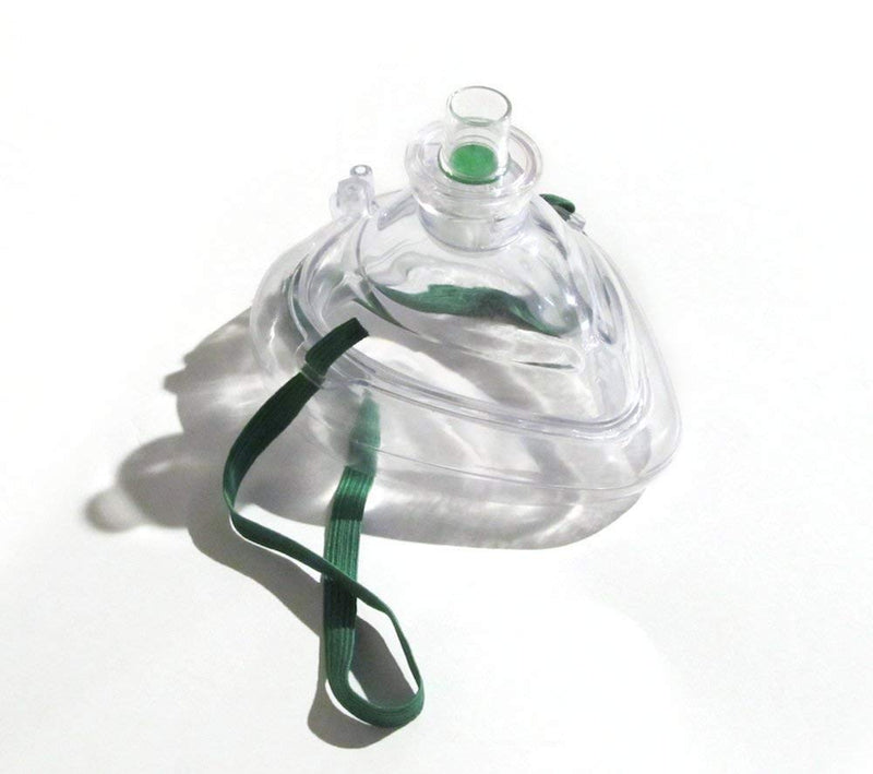 [Australia - AusPower] - ADC Adsafe CPR Mask Pocket Resuscitator Kit with replaceable filter valve, disposable non-latex gloves, and alcohol wipe; 2 Kits - 4053-2 Set of 2 