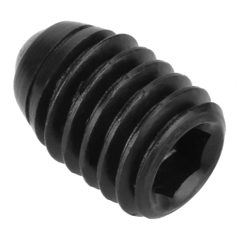 [Australia - AusPower] - 10pcs M6 Screw Thread Ball Plunger Hex Socket Spring Plunger Ball Carbon Steel Ball Spring Plungers Set (M6X8) M6X8 