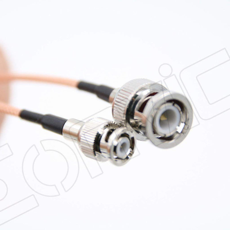 [Australia - AusPower] - Eonvic BNC to Mini BNC Male Straight Crimp RF Pigtail RG316 Cable 15cm 