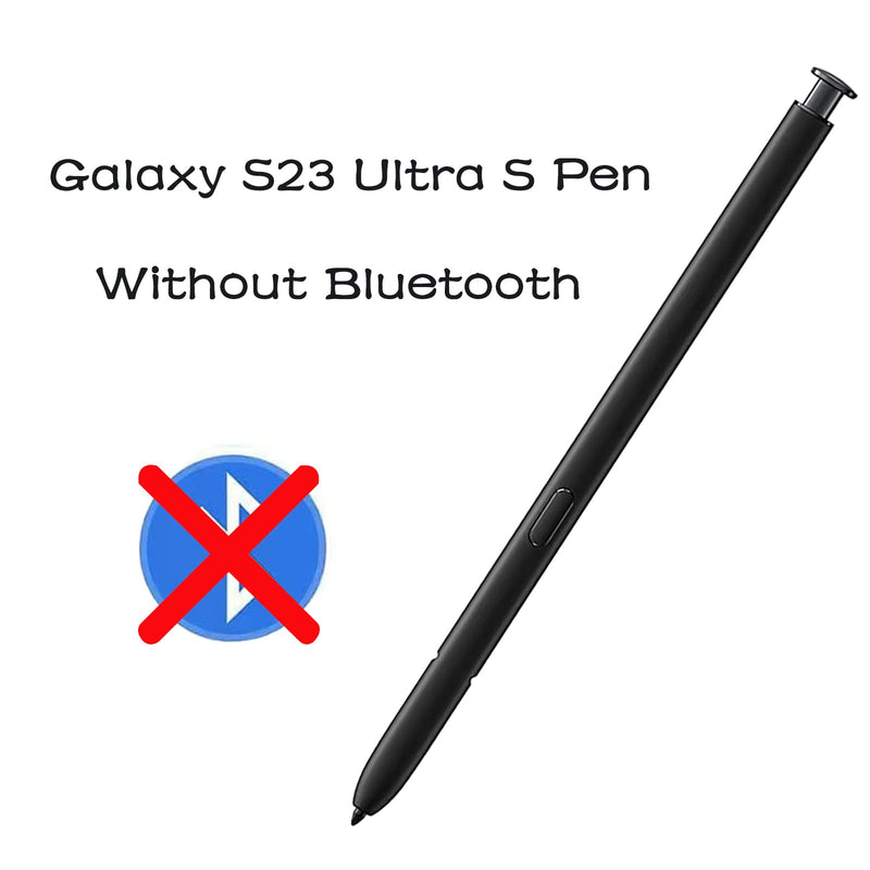 [Australia - AusPower] - Galaxy S23 Ultra Stylus Pen Replacement for Samsung Galaxy S23 Ultra S23 Ultra 5G Galaxy S23 Ultra S Pen Without Bluetooth+ Eject Pin(Phantom Black) 