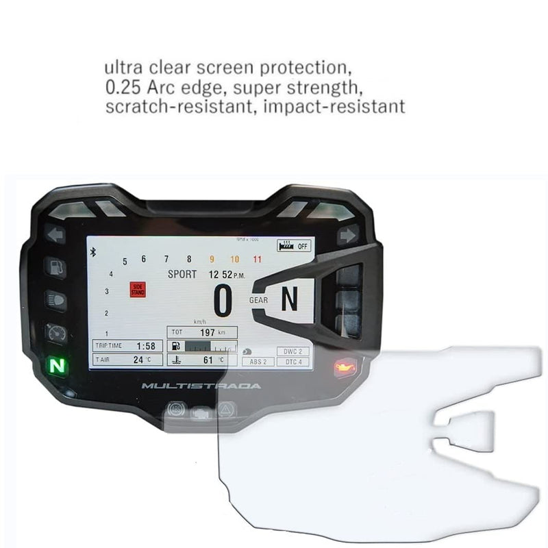 [Australia - AusPower] - DDautoman Screen Protector Compatible With 2015-2021 Multistrata 950/1200/1260,Accurate Size,Protecting Multistrata 950/1200/1260 Dashboard 