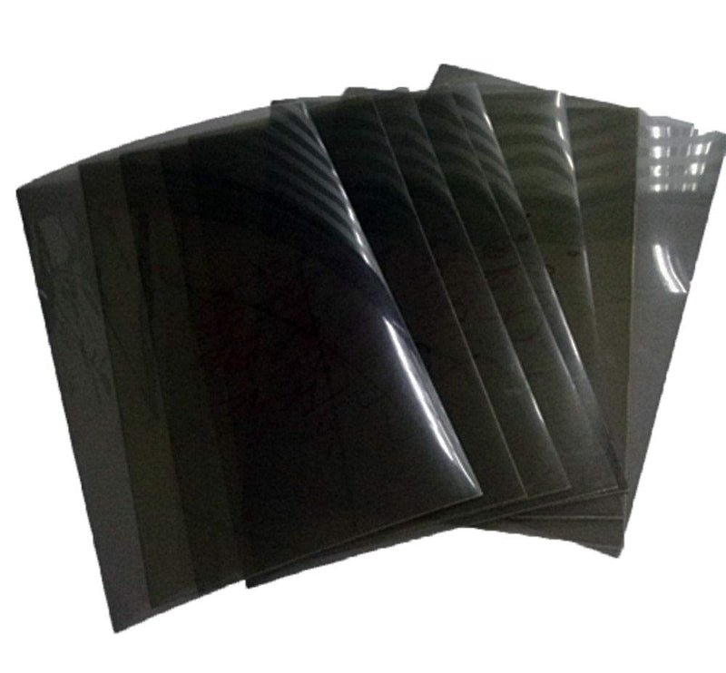 [Australia - AusPower] - LOT of 5 Linear Polarization A4 Sheet Polarizer Educational Physics Polarized Filter Optical 