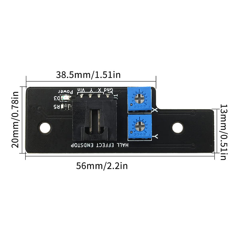 [Australia - AusPower] - FYSETC 3D Printer Parts 1PC Voro Hall Effect Endstop Limit Switch Compatible with X/Y Axis Voro 2.2 /Voro 2.4 