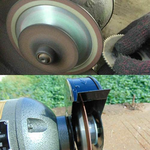 [Australia - AusPower] - Utoolmart Grinding Wheels,100mm / 3.94-Inch Diamond,Resin Bonded Abrasive Wheel,Abrasive Tool for Carbide Metal 400 Grits Random Color 1pcs 