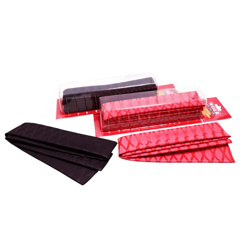 [Australia - AusPower] - WOER 3PCS Fishing Rod Shrink Wrap 2:1 Dia 1.2", 1.4", 1.6" Fishing Rod Grip Wrap Industrial Heat Shrink Tubing Fly Fishing Accessories L:3M Black 3*Φ30mm 
