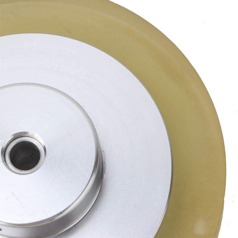 [Australia - AusPower] - Industrial Encoder Meter Wheel Aperture 6 mm Rotary Encoder Measurement Meter Wheel 200-300mm for Marking Machine Inkjet Printer Aluminum Alloy Rubber(200) 