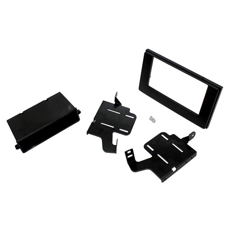 [Australia - AusPower] - Scosche TA2120B Compatible with 2015-Up Toyota Sienna ISO Double DIN w/ Pocket Dash Kit Black 