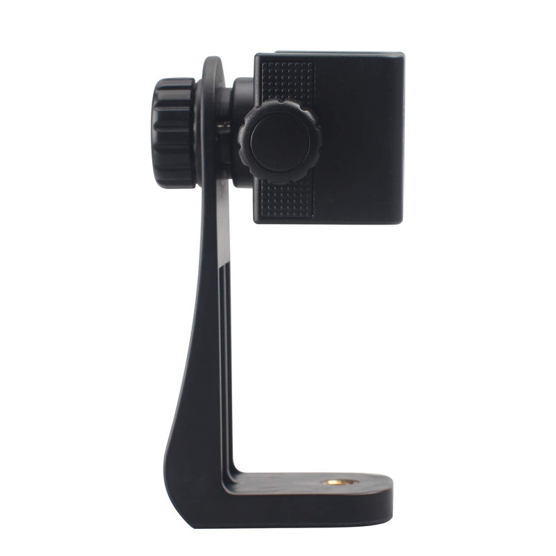 [Australia - AusPower] - Universal Smartphone Cell Phone Mount Holder Adapter for Tripods or Stands with Standard 1/4 Inch Mount Screw, can Rotates Vertically and Horizontally 
