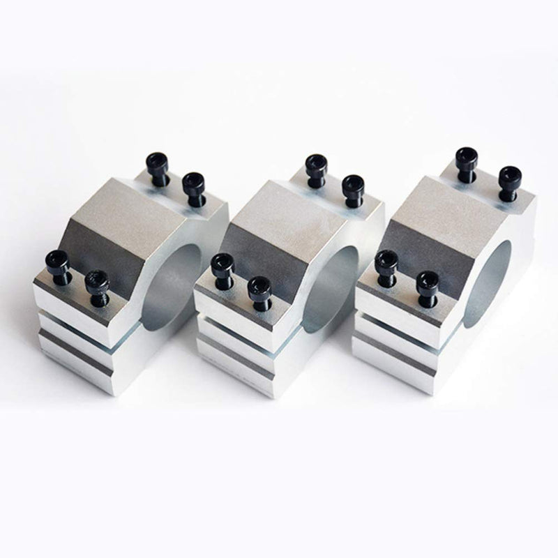 [Australia - AusPower] - ULTECHNOVO Spindle Fixed Seat Engraving Machine Spindle Fixture Motor Holder Aluminum Mount Bracket 