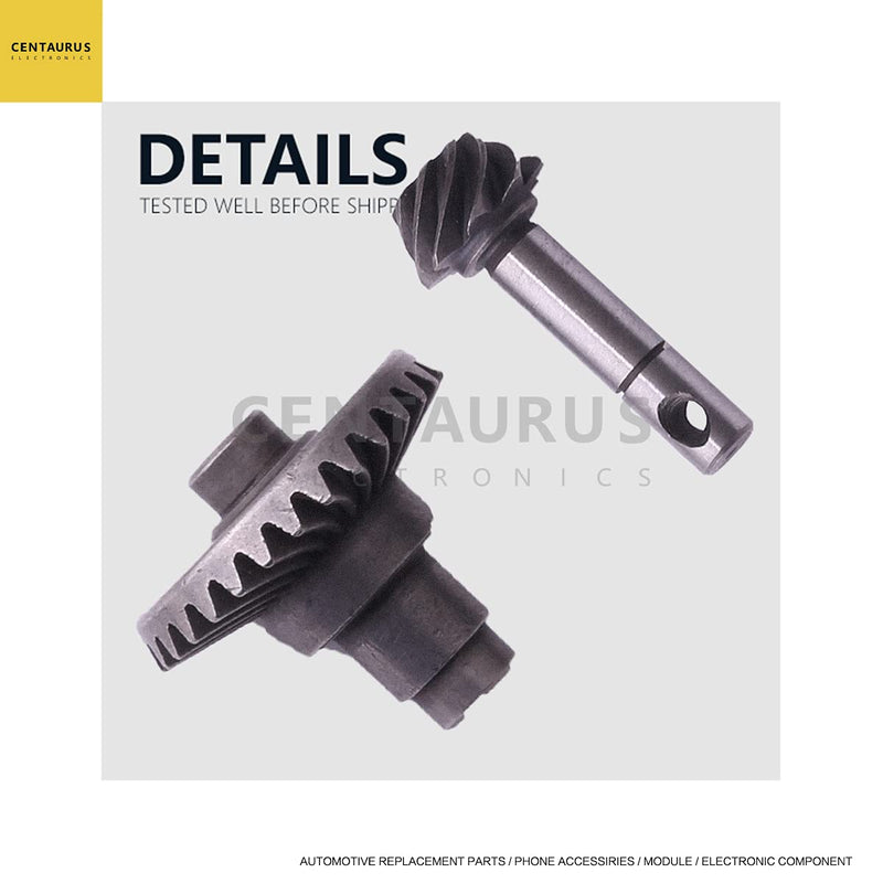 [Australia - AusPower] - EXAUTOPONE Stainless Steel Bevel Gear Set AR44 Compatible with AR44 Heavy Duty RC Car Bevel Gear Set 30T/8T 