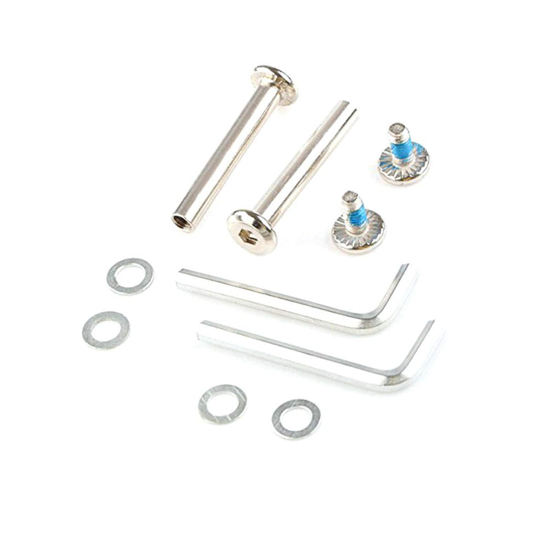 [Australia - AusPower] - Trolleyshop OD 15/64" (6mm) Shaft Hex Socket Screw Inline Skate Wheel Roller Blades Replacement Skate Wheel Axles Repair kit (30mm/35mm) 