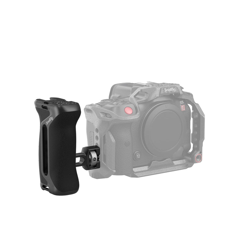 [Australia - AusPower] - SmallRig Locating Side Handle for ARRI, 36mm Up/Down Adjustable, Left or Right Side Ergonomic Handgrip for Camera Cages, Built-in 1/4"-20 Threaded Hole, Strap Hole, Cold Shoe - 4016 