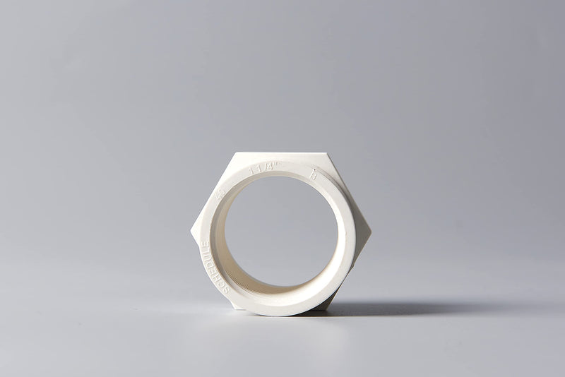 [Australia - AusPower] - Rainbow Dream 1/2 Inch PVC Female Adapter Pipe Fitting (Socket x Female Pipe Thread) - 15 Pack, White 