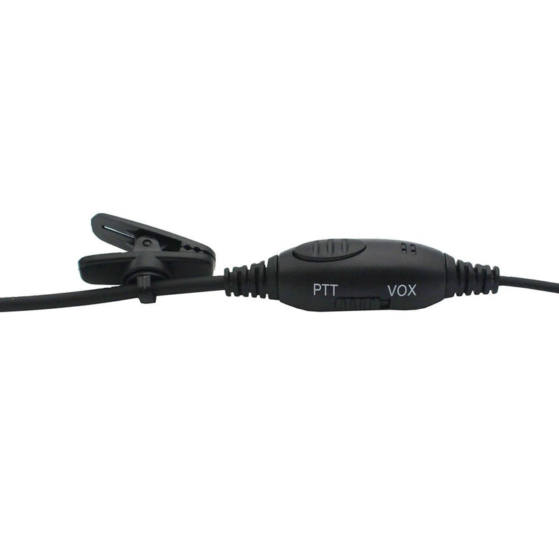 [Australia - AusPower] - GoodQbuy Professional Noise Cancelling Radio Overhead Headsets Headphones with VOX-PTT Boom Mic is Compatible with 2 Pin Kenwood Baofeng UV-5R Puxing Quansheng Wouxun HYT Nexedge Puxing Two Way Radio 