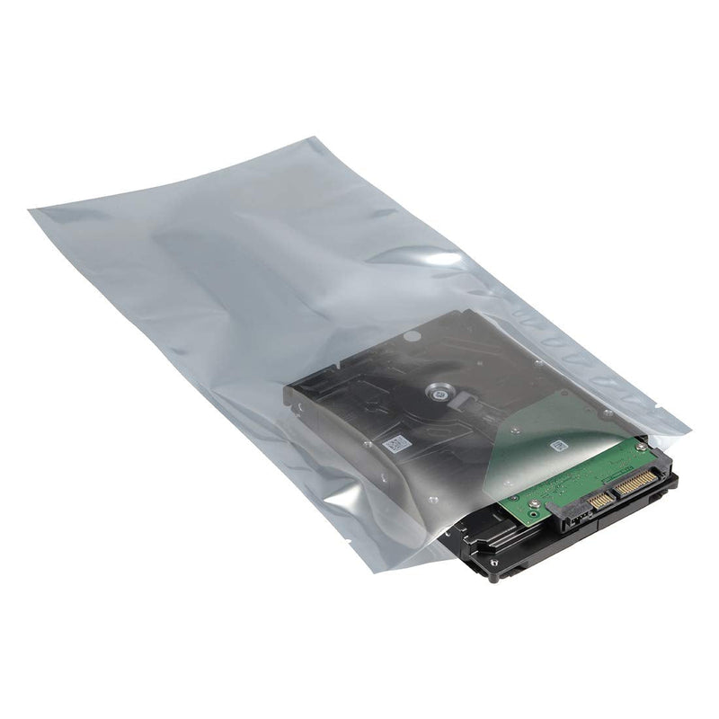 [Australia - AusPower] - uxcell Antistatic Shield Shielding Bag, Flat Open Top Anti Static Bag for Electronic Devices, 7x12 inch(170x300mm), 50 PCS 