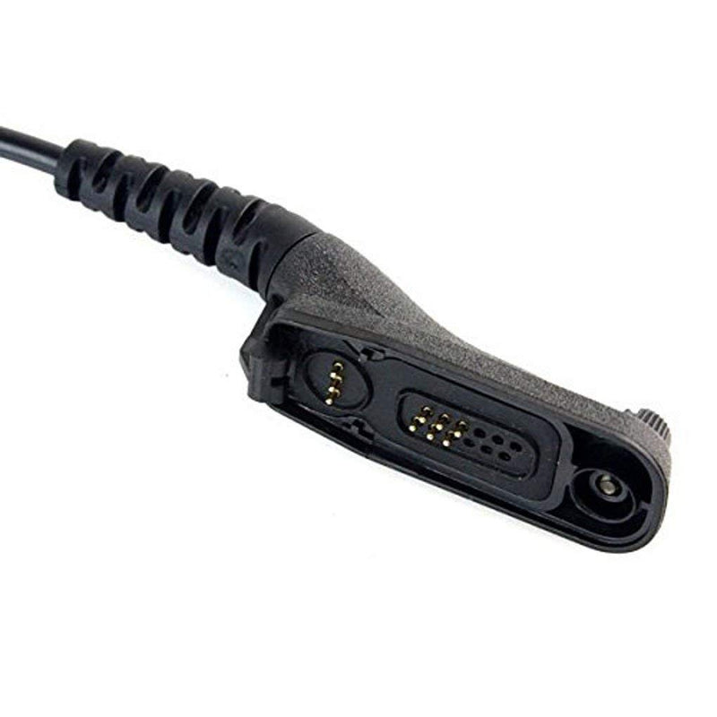 [Australia - AusPower] - 3'2 Wire Earpiece Mic Headset Mic Acoustic Tube Noise Reduction Reinforced Compatible with Motorola XPR6000 XPR6500 XPR6550 XPR7000 XPR7550 XiR P8200 XiRP8268 APX1000 APX6000 APX8000 Two Way Radio 