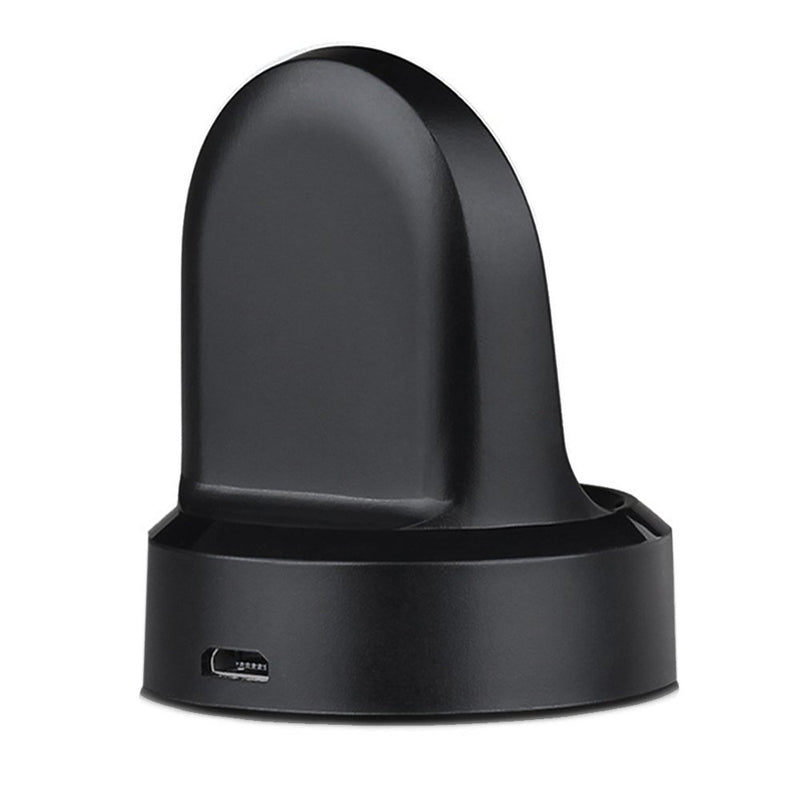[Australia - AusPower] - Kissmart Compatible with Gear S2 Charger Dock, Replacement Gear S2 Classic Charger Charging Cradle Dock for Samsung Gear S2, Gear S2 Classic Smart Watch (Black) 