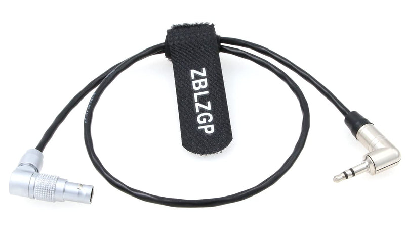 [Australia - AusPower] - ZBLZGP 3.5mm TRS to Rotatable 5 Pin Tentacle Sync Timecode Cable for ARRI Alexa/Sound Devices 