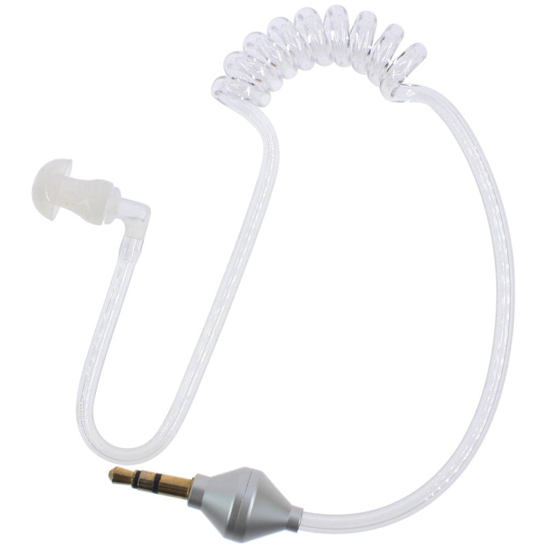[Australia - AusPower] - KENMAX® Flexible Listing Only Air Covert Acoustic Tube Earpiece FBI Curve Line Headset for Yaesu Vertex VX-1R 