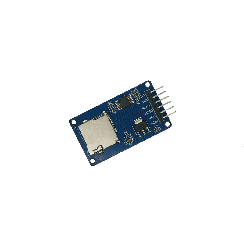 [Australia - AusPower] - Ganbaremarket Micro SD TF Card Module 6 Pin SPI Interface Driver Module with Level Conversion Chip 