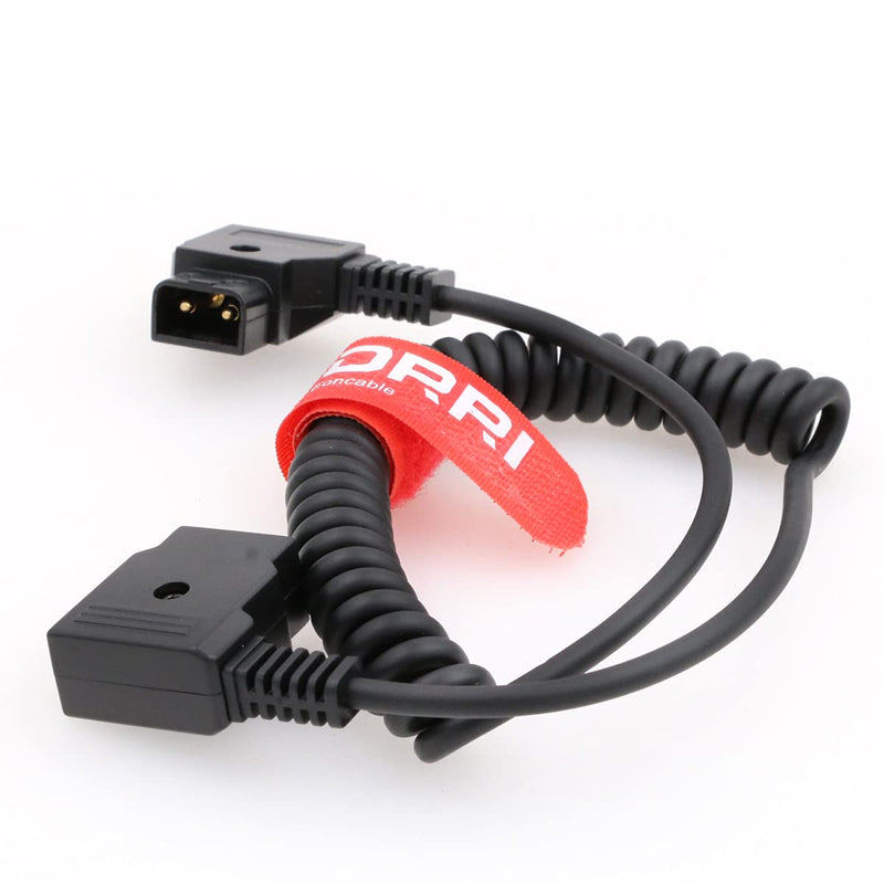 [Australia - AusPower] - DRRI Dtap 2 Pin Male to Female Adapter Cable for DSLR Rig Anton Bauer Battery V-Mount (dtap-ptap TTC) 