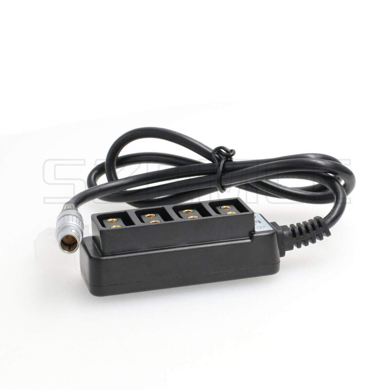 [Australia - AusPower] - SZRMCC Arri Amira/XT Camera RED DSMC2 AUX 0B 2 Pin Power Out 12V to 4 D-tap Female Splitter Cable 