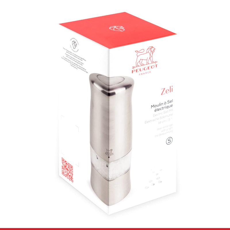 [Australia - AusPower] - Peugeot Zeli Pepper Mill, Brushed Chrome 