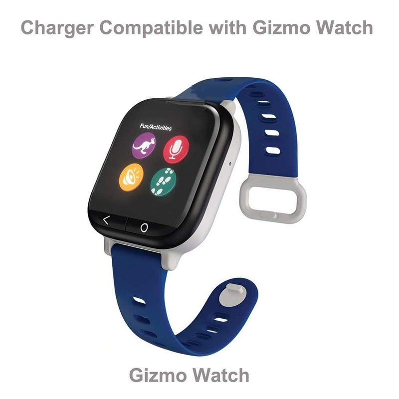 [Australia - AusPower] - Charger Compatible with Gizmo Watch, Replacement Charging Cable Cord Dock Cradle Stand Station for Gizmo Kids Smart Watch 