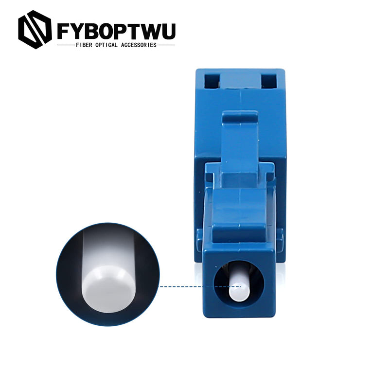 [Australia - AusPower] - FYBOPTWU - 2 Packs 5dB LC Singlemode Fiber Attenuator 5dB LC/UPC SM Single Mode Fixed Fiber Optic Attenuator LC Male to LC Female Adapter 