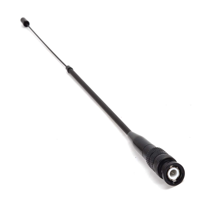 [Australia - AusPower] - HYS Dual Band Telescopic/Rod Soft Antenna VHF/UHF BNC (8inch)-(14inch) 2M/70CM Antenna for Vertex HR146, HX300, HX320, HX400 Walkie Talkie 