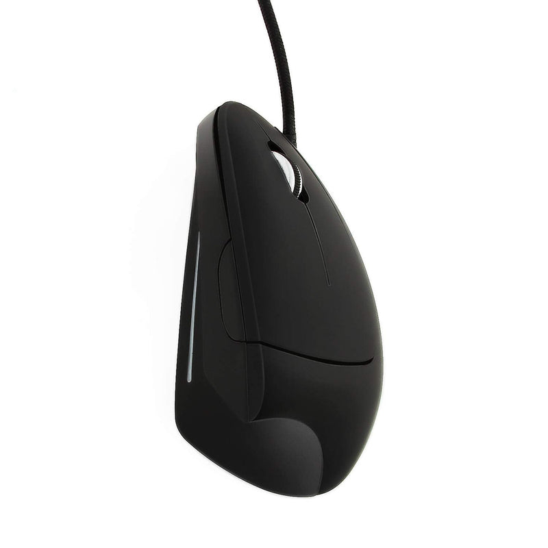 [Australia - AusPower] - Ai5G Wired Vertical Mouse Adjustable DPI Laptop Desktop Computer Mouse Optical Mice (for Right Hand) for Right Hand 