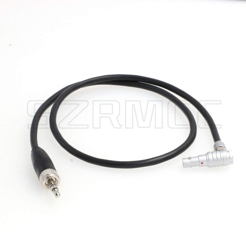 [Australia - AusPower] - SZRMCC ARRI Alexa Mini or Z CAM E2 Camera 00B 5 Pin to Locking 3.5mm TRS Plug Audio Cable for Sennheiser 